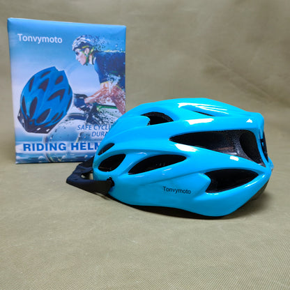Tonvymoto Sports helmets,Adjustable Mens Womens Bicycle Helmet, Lightweight Road Mountain Cycling Safety Sports Helmets