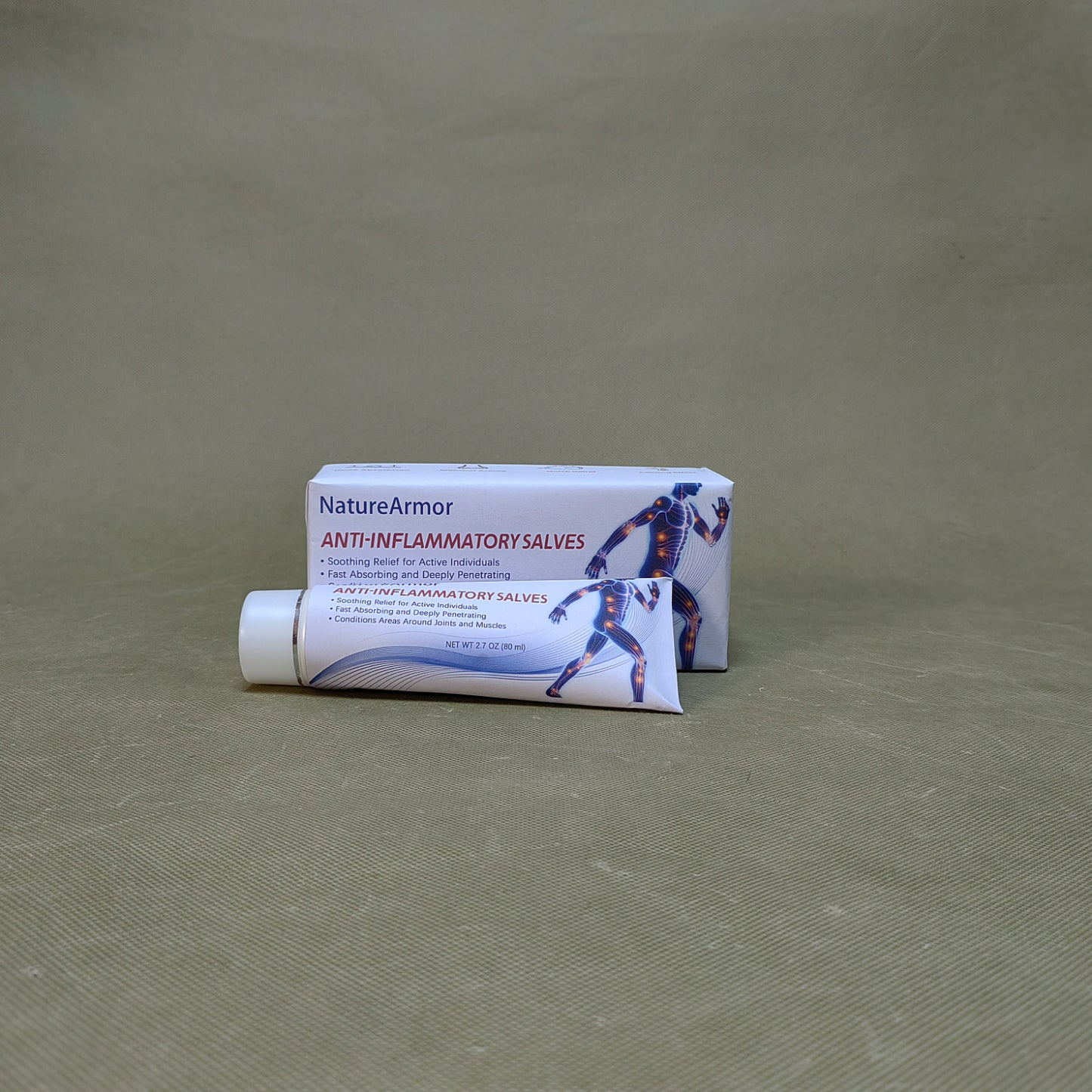 NatureArmor  Anti-inflammatory salves,Extra Strength Formulation for Bruising, Swelling, Joint Pain, All-Natural, Plant-Based Pain Relief