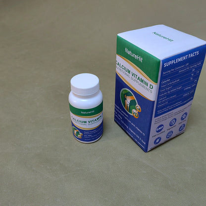 NatureHit   Nutritional supplements,Calcium Supplement, with Iron, Zinc, Copper, Vitamin D, C, K2 & More,100 Capsules