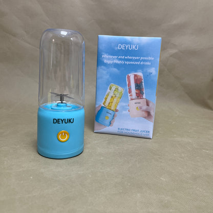 DEYUKJ    Electric juice extractors ,USB Rechargeable Personal Size Blenders, Smoothie Blender with 4 Blades for Protein & Shakes