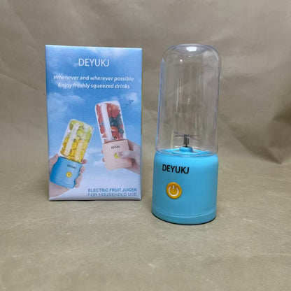 DEYUKJ    Electric juice extractors ,USB Rechargeable Personal Size Blenders, Smoothie Blender with 4 Blades for Protein & Shakes