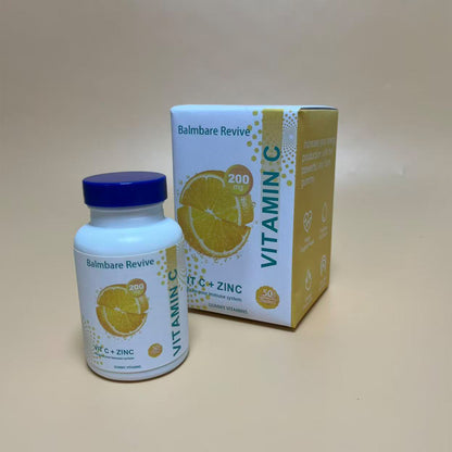 Balmbare Revive   Gummy vitamins, orange flavored gummy vitamins,Tropical Citrus Flavored Immune Support Vitamins