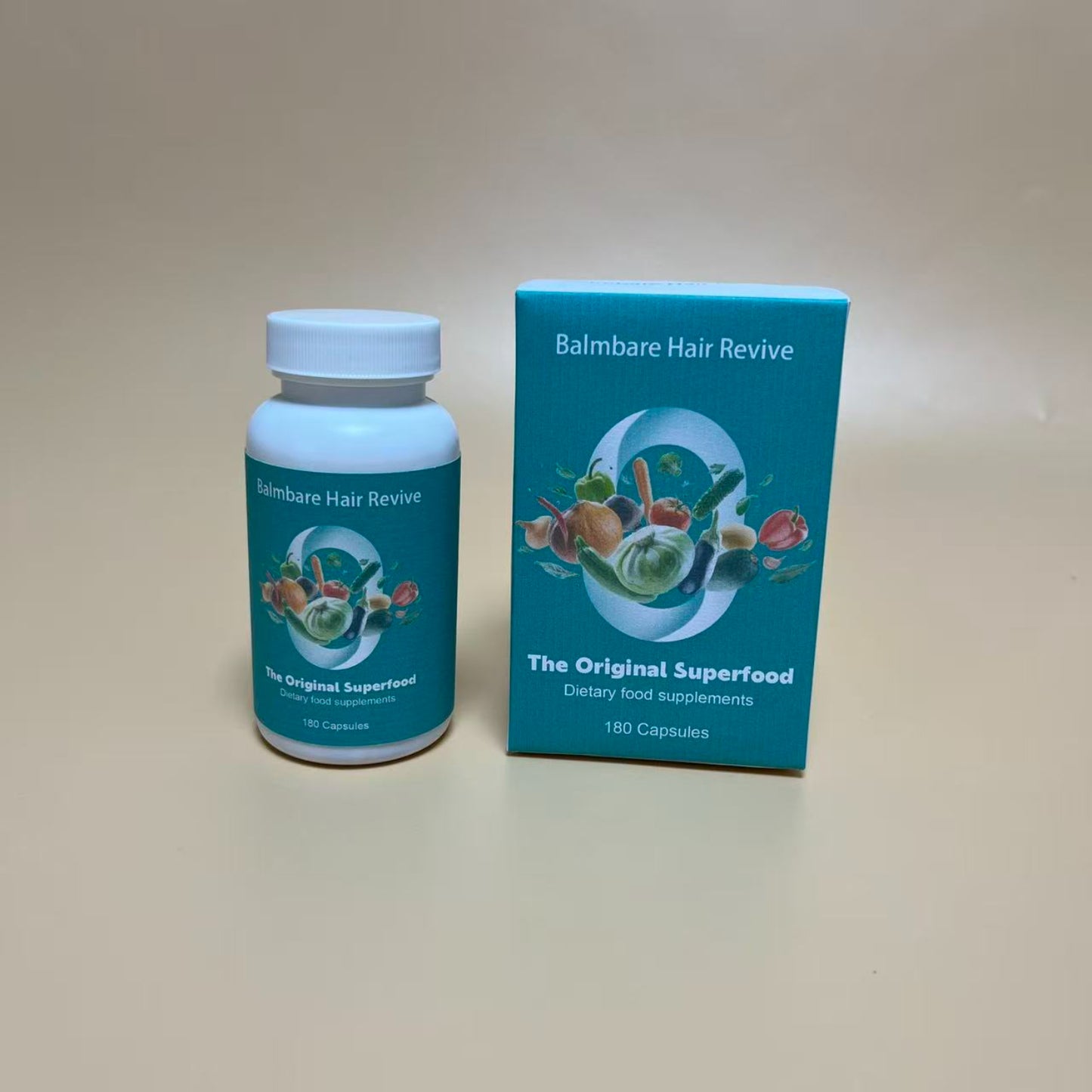 Balmbare Hair Revive   Dietary food supplements, Veggies Supplements ,Vegetarian, Non-GMO and Gluten Free Supplement