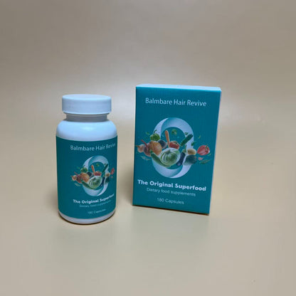 Balmbare Hair Revive   Dietary food supplements, Veggies Supplements ,Vegetarian, Non-GMO and Gluten Free Supplement
