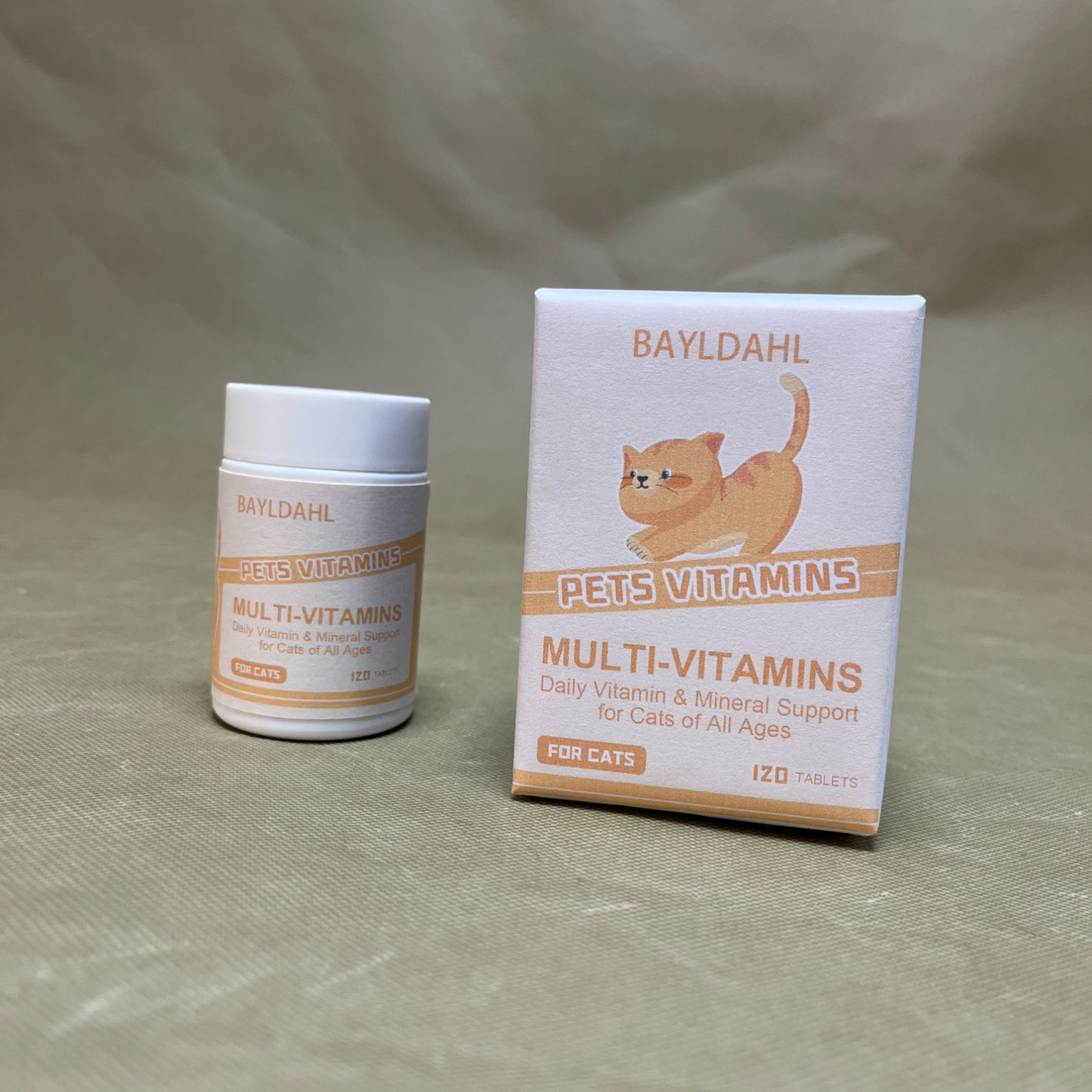 BAYLDAHL  Vitamins for pets, Cat Multivitamin,Cat Treats for Health,Immune, Joint Support