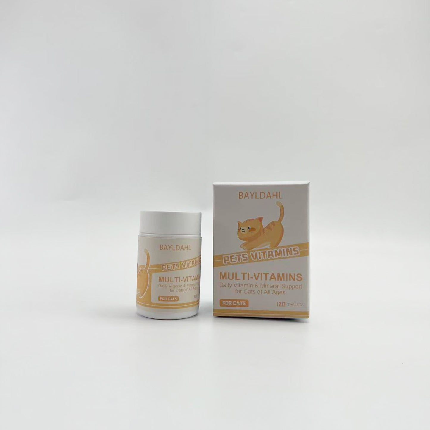 BAYLDAHL  Vitamins for pets, Cat Multivitamin,Cat Treats for Health,Immune, Joint Support