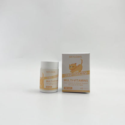 BAYLDAHL  Vitamins for pets, Cat Multivitamin,Cat Treats for Health,Immune, Joint Support