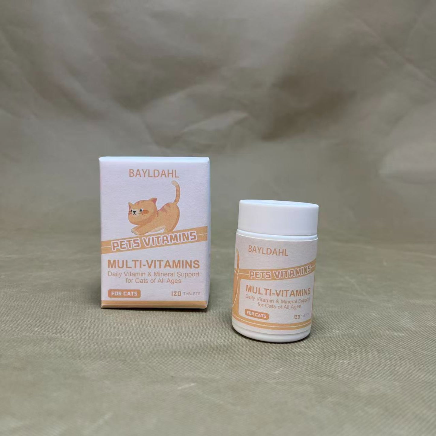 BAYLDAHL  Vitamins for pets, Cat Multivitamin,Cat Treats for Health,Immune, Joint Support