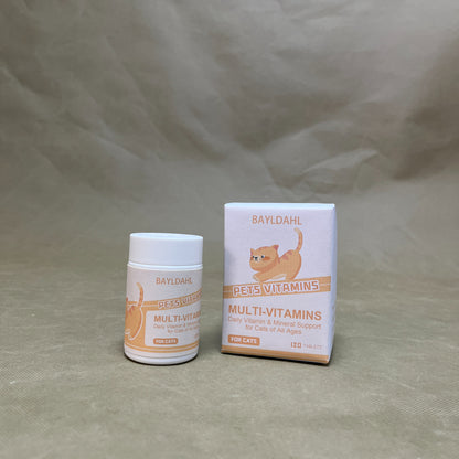 BAYLDAHL  Vitamins for pets, Cat Multivitamin,Cat Treats for Health,Immune, Joint Support