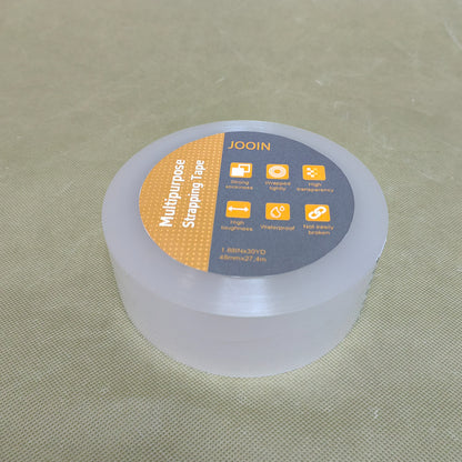 JOOIN Strapping tape,Plastic Adhesive Packing Tape for Shipping, Sealing Boxes,  Clear