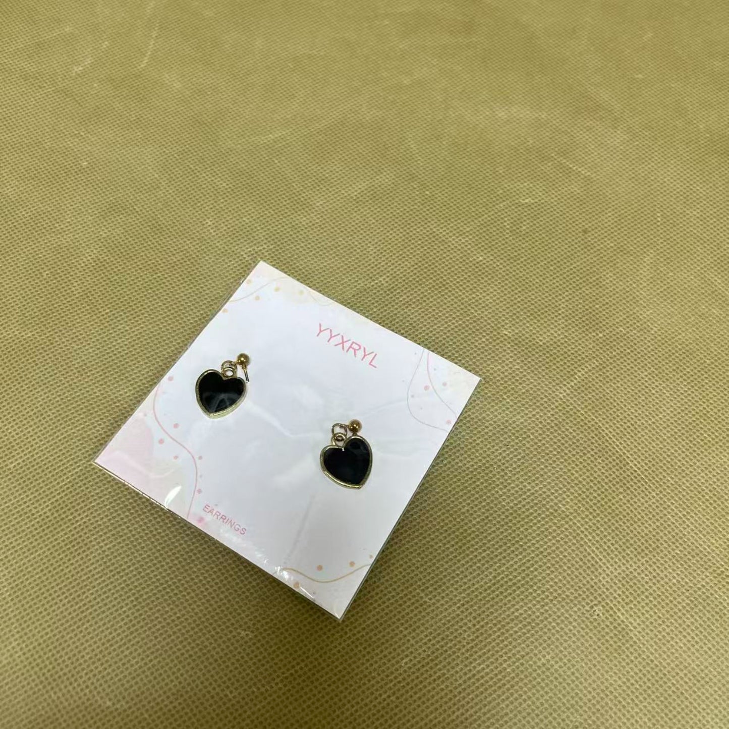 YYXRYL  Earrings,Dainty Heart Earrings for Women,Crystal Heart Lovely Earrings Valentines Day Earrings for Gifts