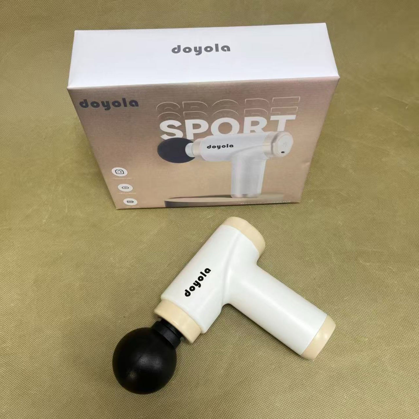 DOYOLA   Massage apparatus, Muscle Massage Gun Deep Tissue Back Massager for Pain Relief,Handheld Electric Massager Tool