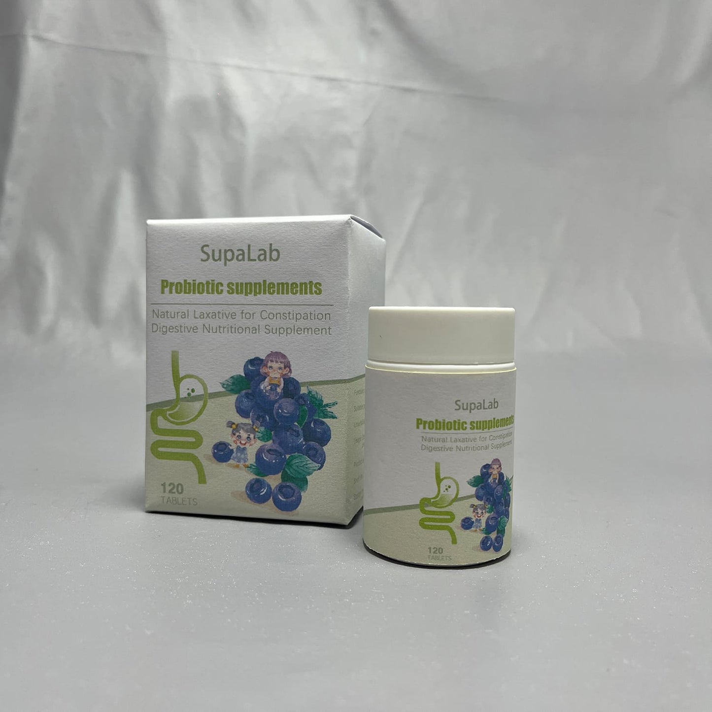 SupaLab Probiotic supplements,Supplement for Gut Health and Digestive Support, Regularity, Bloat, Immune