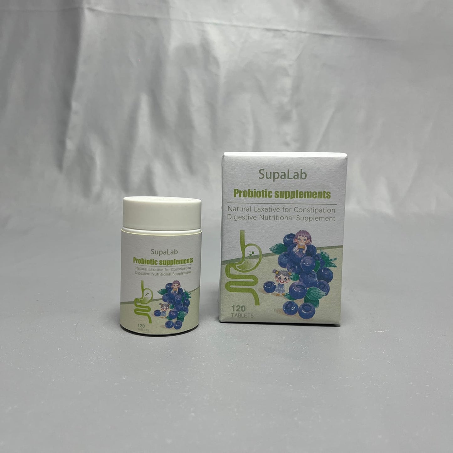SupaLab Probiotic supplements,Supplement for Gut Health and Digestive Support, Regularity, Bloat, Immune