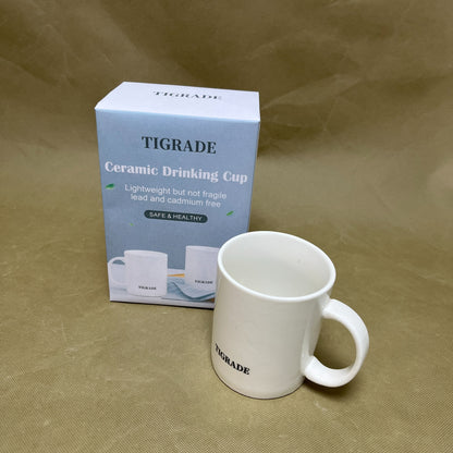 TIGRADE   Cups and mugs ,White Coffee Mugs,  Ceramic Coffee Cups, for Mugs for Coffee, Tea, Hot Cocoa, Milk