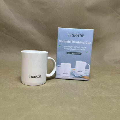TIGRADE   Cups and mugs ,White Coffee Mugs,  Ceramic Coffee Cups, for Mugs for Coffee, Tea, Hot Cocoa, Milk