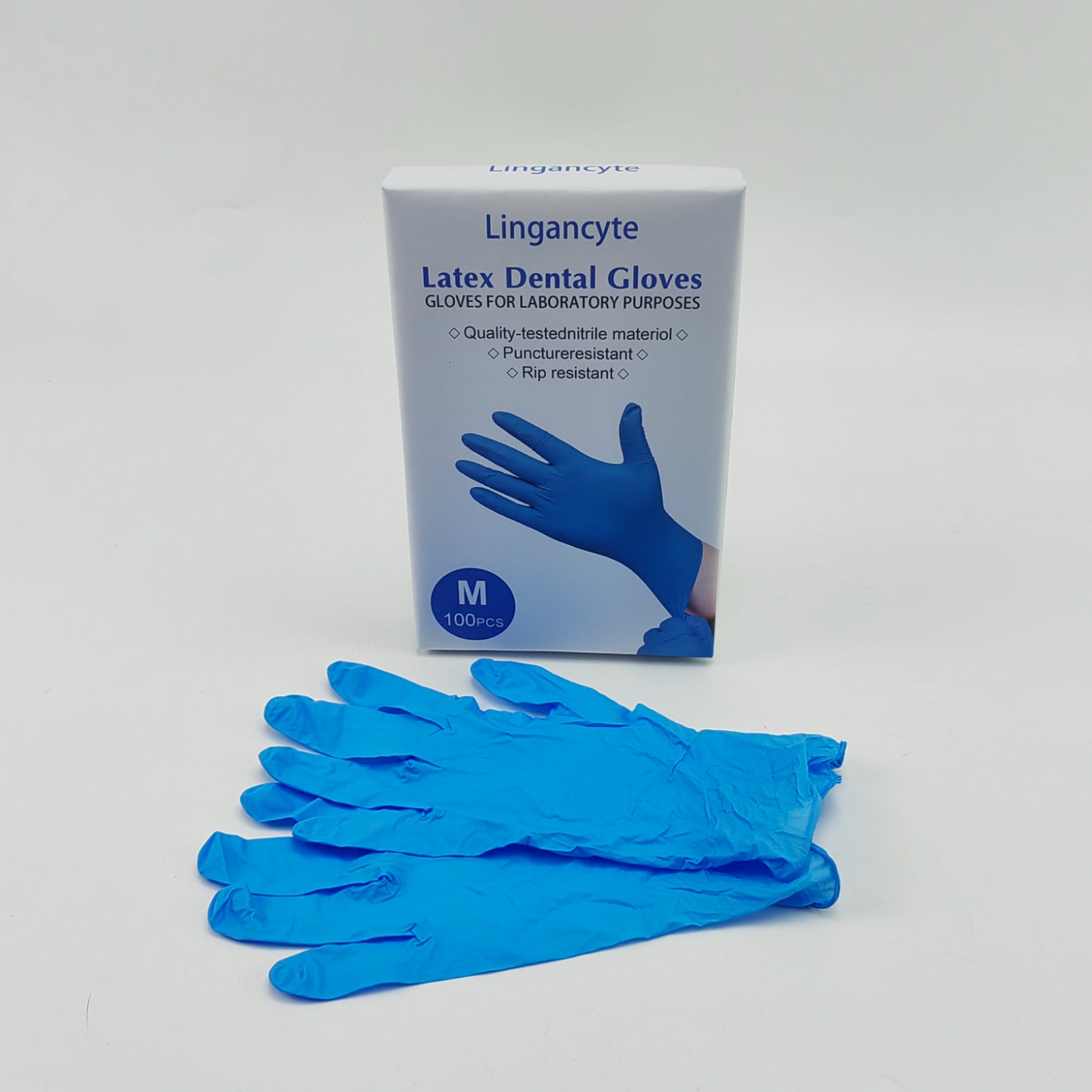 Lingancyte Gloves for laboratory purposes ,Medium Size,  For Food Handling, First Aid, Cleaning, Gardening, Crafting