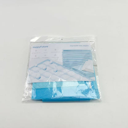 HappyFuture  Baby diapers,High Absorb Incontinence Changing Pad with Breathable, Waterproof