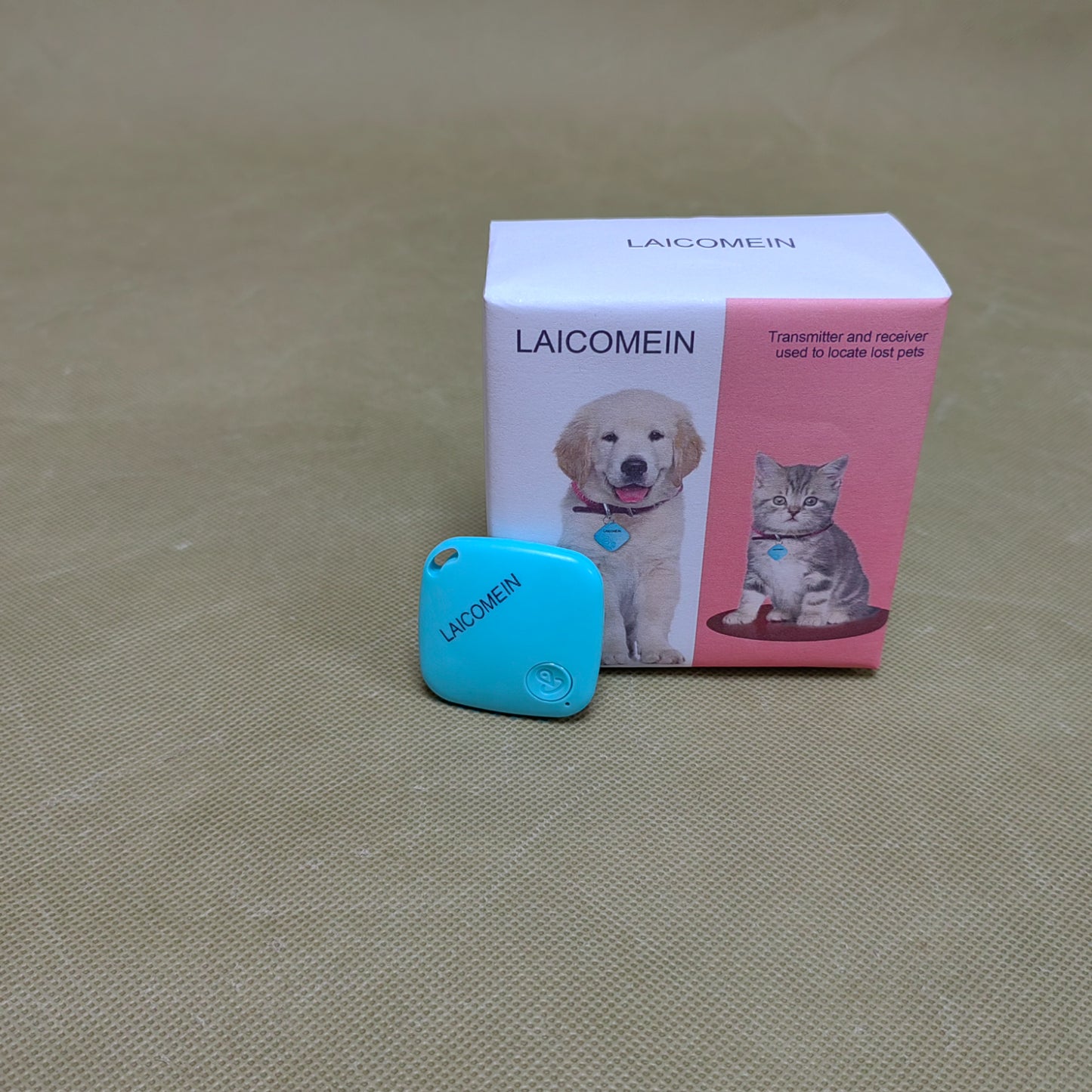 LAICOMEIN  Transmitter and receiver used to locate lost pets,Bluetooth Item Finder ,for Keys, Luggage, Wallet, Vehicles