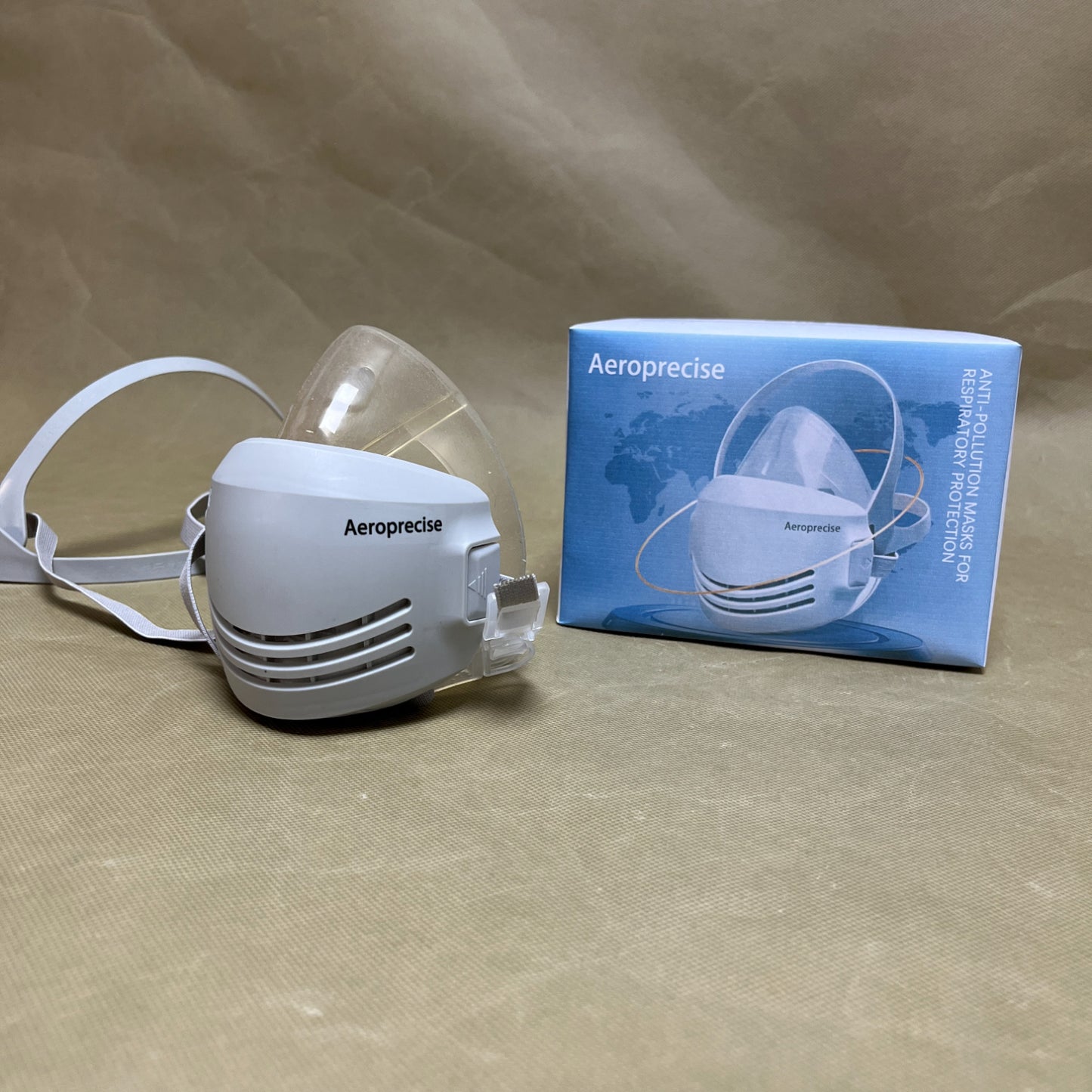 Aeroprecise   Anti-pollution masks for respiratory protection, All day Comfortable Reusable Respirator Mask