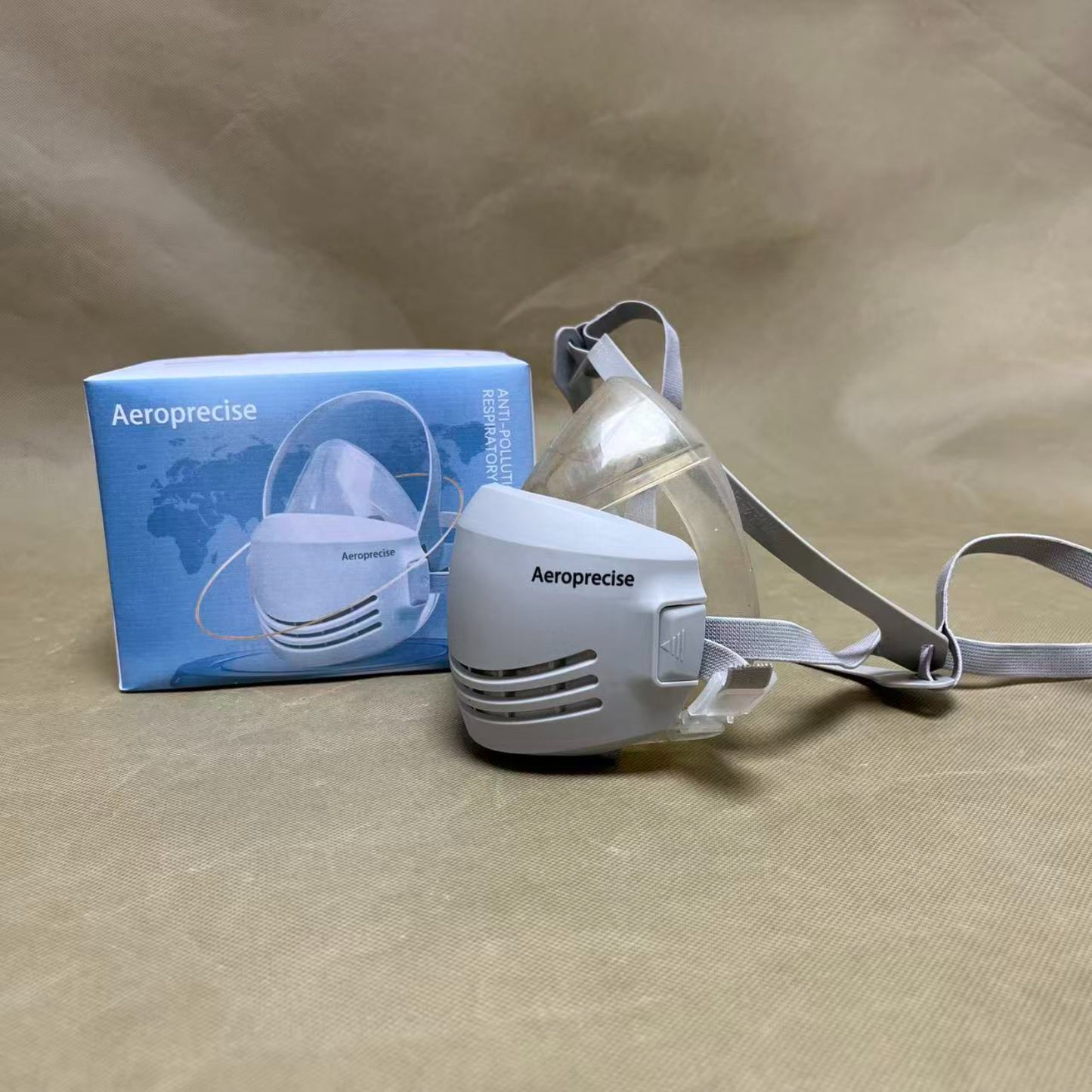 Aeroprecise   Anti-pollution masks for respiratory protection, All day Comfortable Reusable Respirator Mask