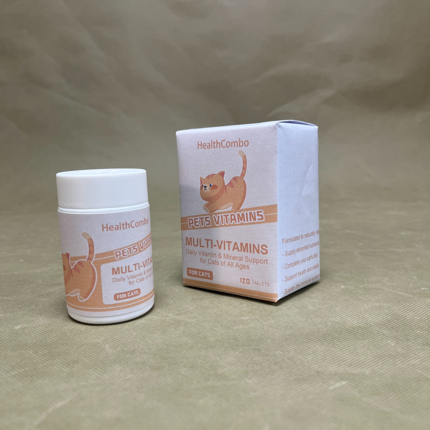 HealthCombo   Vitamins for pets, Cat Multivitamin,Cat Treats for Health,Immune, Joint Support