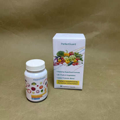 HappyGuard  Food supplements,Fruits & Veggies Supplement,Vegetables and Greens – Non-GMO, Gluten Free
