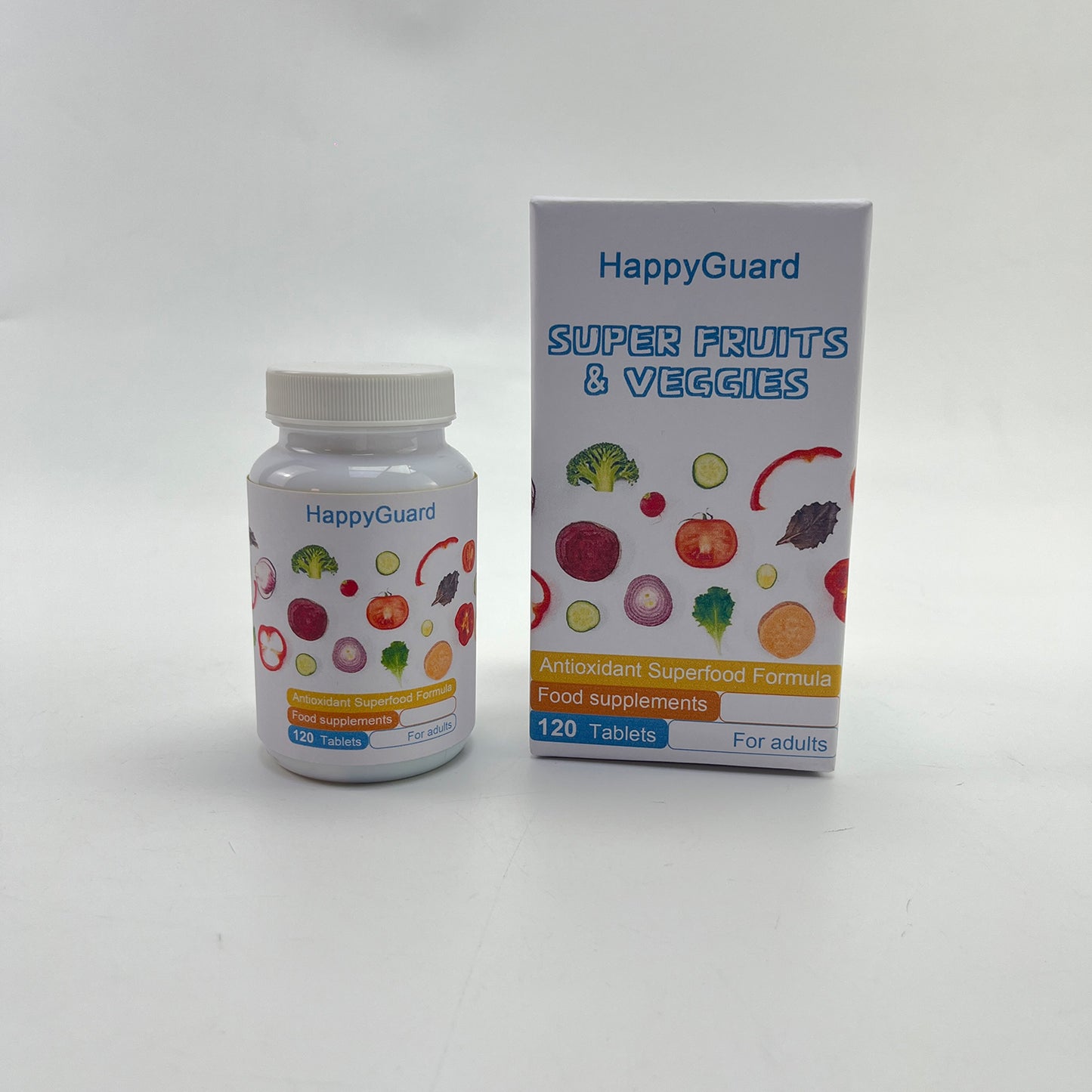 HappyGuard  Food supplements,Fruits & Veggies Supplement,Vegetables and Greens – Non-GMO, Gluten Free