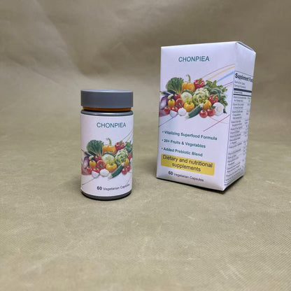CHONPIEA  Dietary and nutritional supplements,Vita Fruits and Veggies Capsules, For men and women