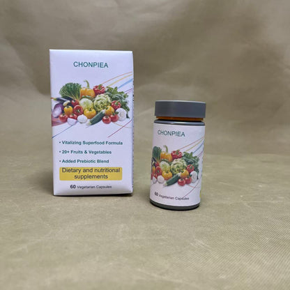 CHONPIEA  Dietary and nutritional supplements,Vita Fruits and Veggies Capsules, For men and women