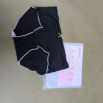 Banjvall Underwear , Women's Underwear, High-Cut Full Coverage Stretch Underwear for Women, Cool & Comfortable,Black