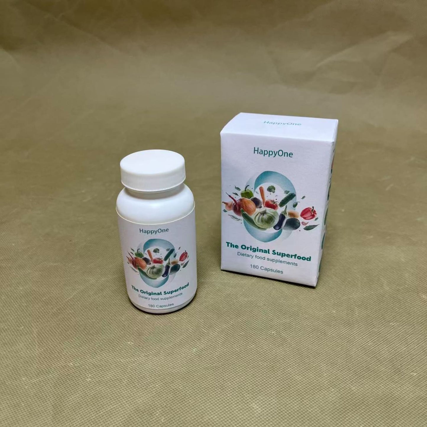 HappyOne  Dietary food supplements, Veggies Supplements ,Vegetarian, Non-GMO and Gluten Free Supplement