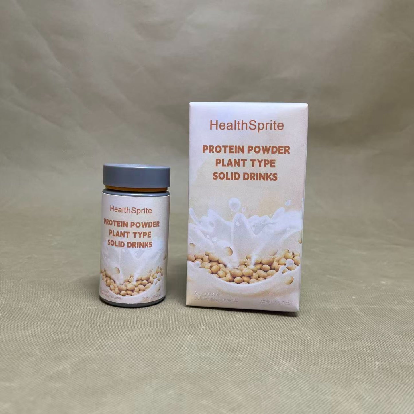 HealthSprite  Soy protein dietary supplements Vegan Protein Powder, Unflavored , Pure & Gluten Free