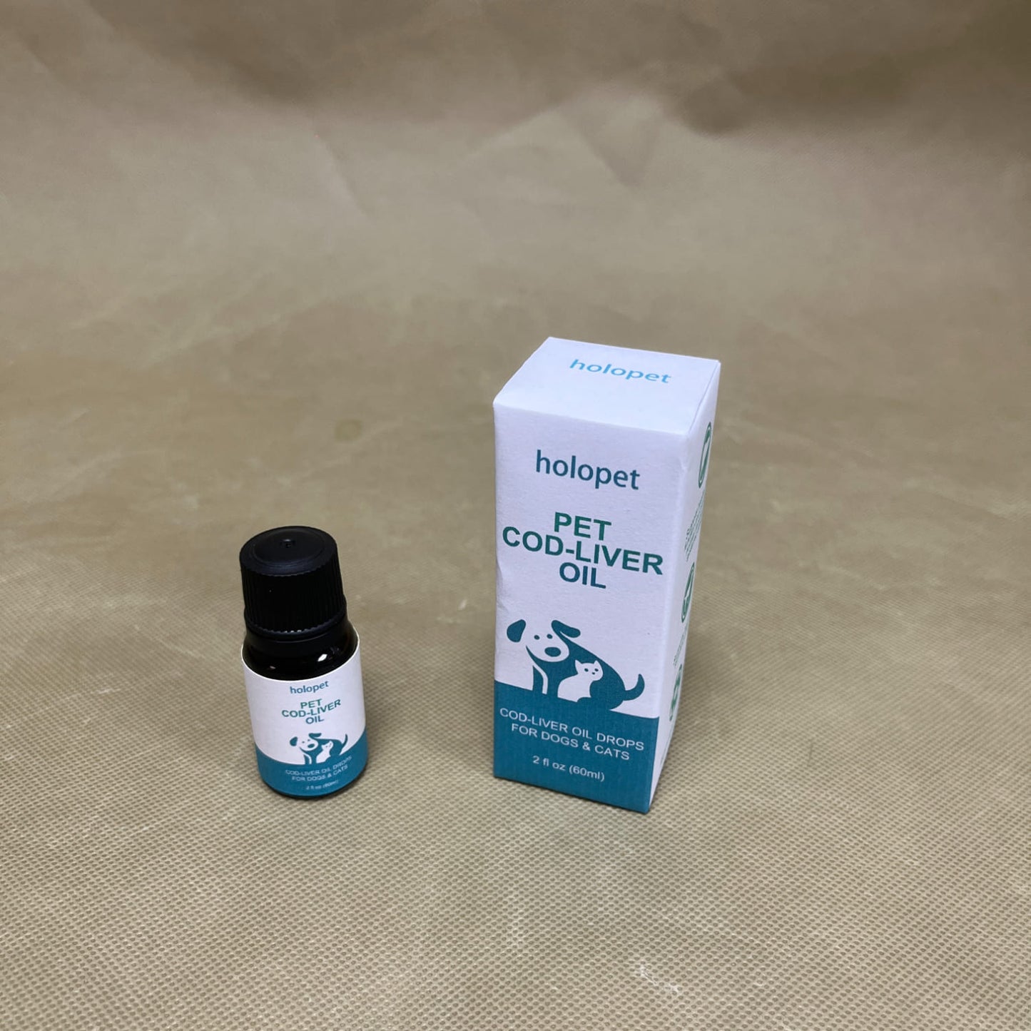 holopet   Cod-liver oil drops,Skin, Joint, Immune & Heart Health - Liquid Supplement