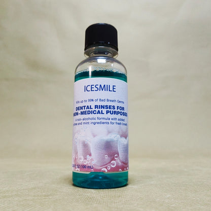 ICESMILE Dental rinses for non-medical purposes,Halitosis Relief, Alcohol-Free, a Professional Clean, Zero Alcohol