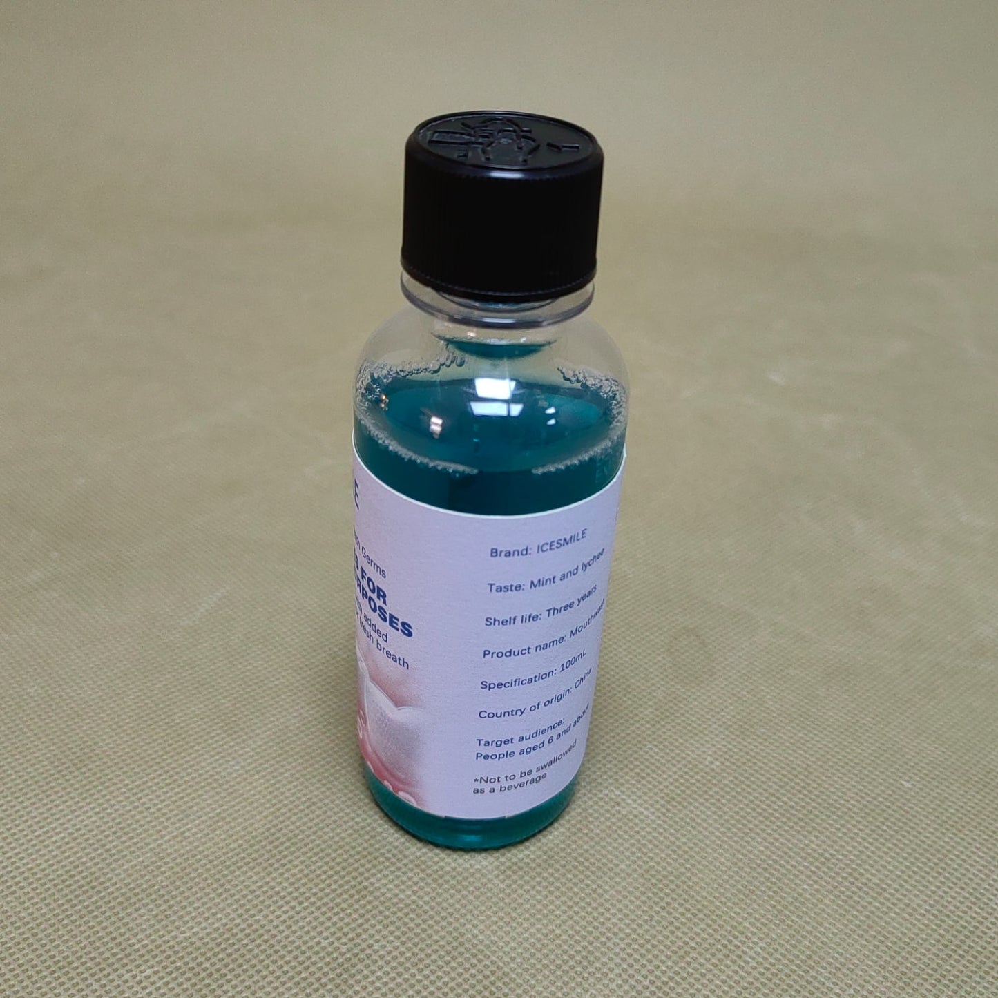 ICESMILE Dental rinses for non-medical purposes,Halitosis Relief, Alcohol-Free, a Professional Clean, Zero Alcohol