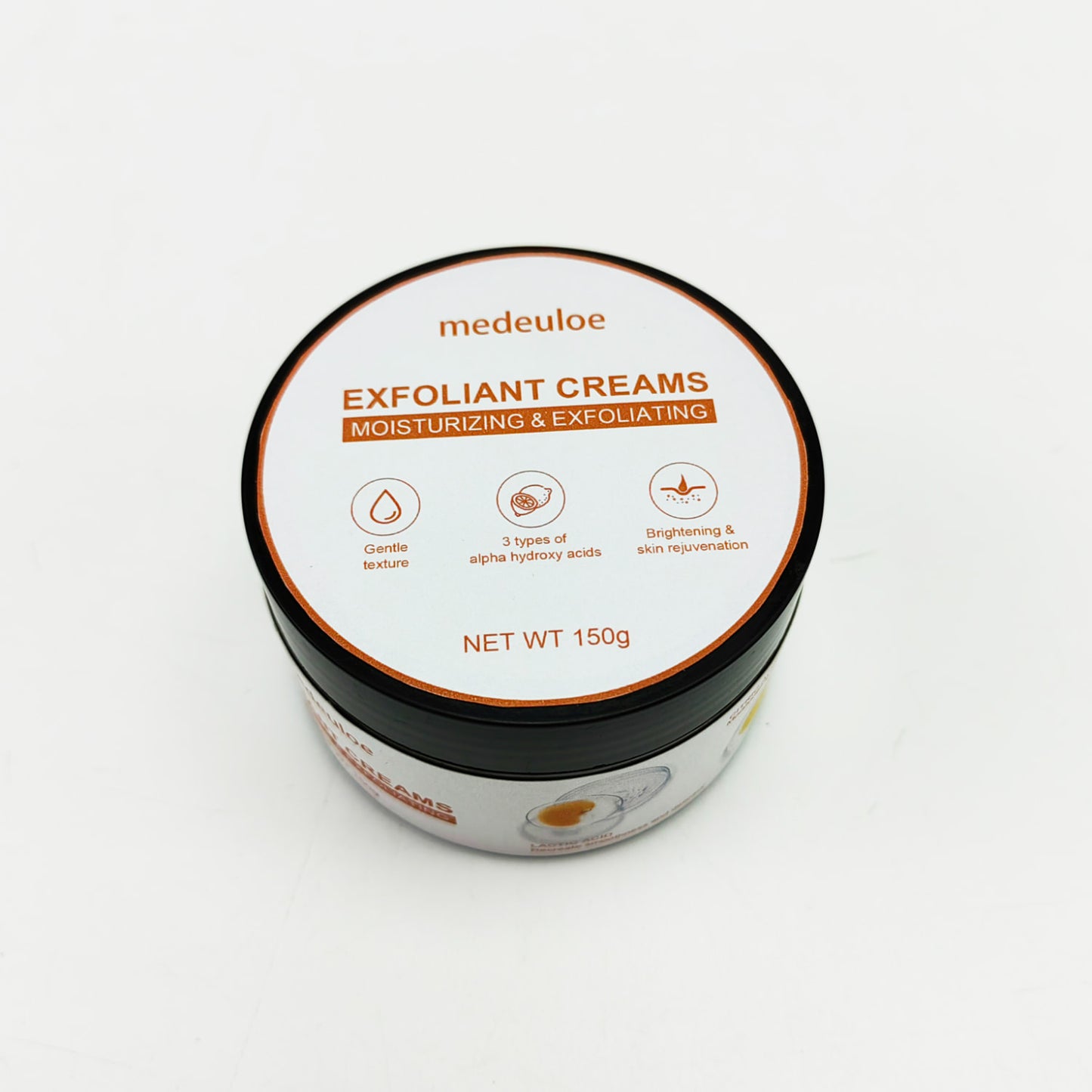 medeuloe  Exfoliant creams,Gently Exfoliates, Refines Skin Texture, Lightweight Cream for All Skin Types