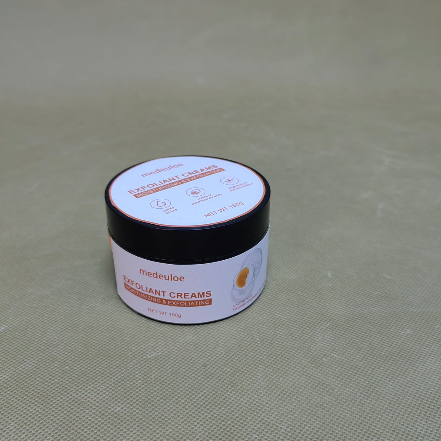 medeuloe  Exfoliant creams,Gently Exfoliates, Refines Skin Texture, Lightweight Cream for All Skin Types