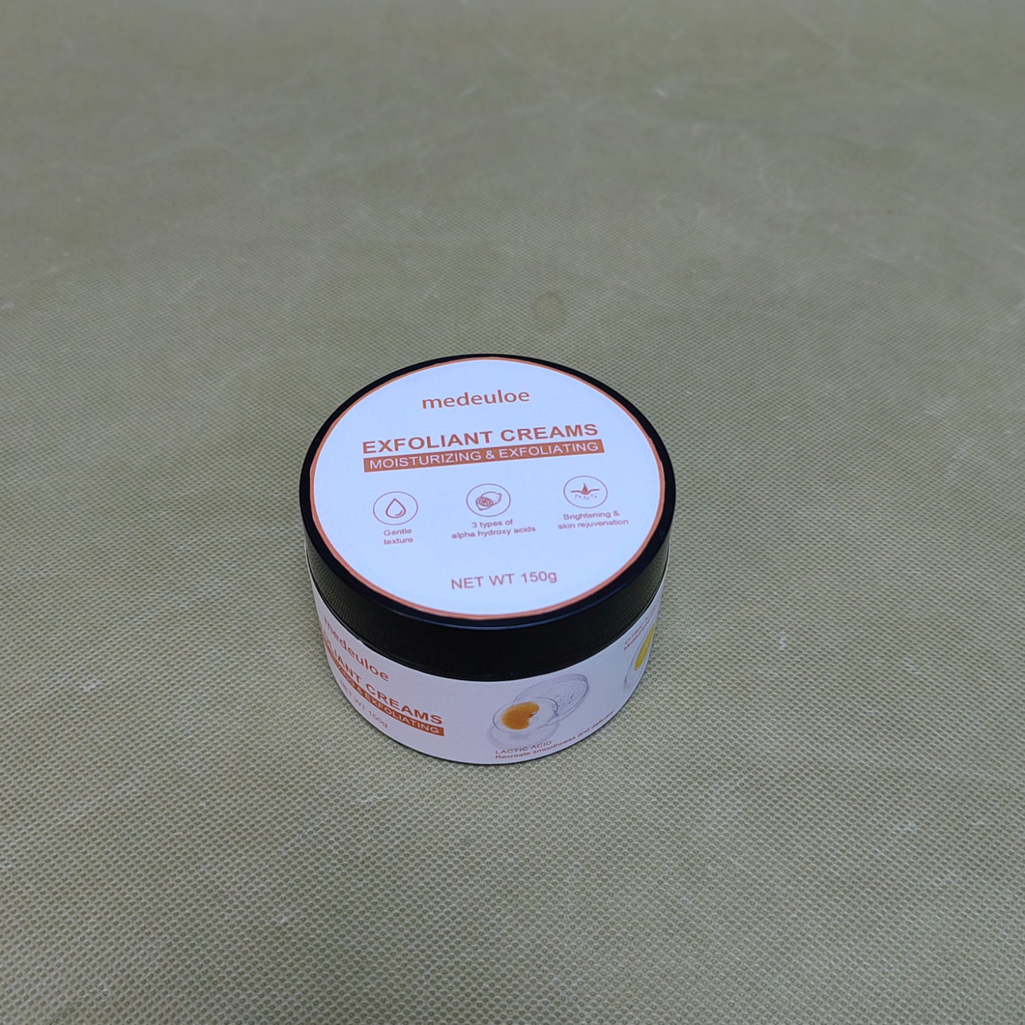 medeuloe  Exfoliant creams,Gently Exfoliates, Refines Skin Texture, Lightweight Cream for All Skin Types