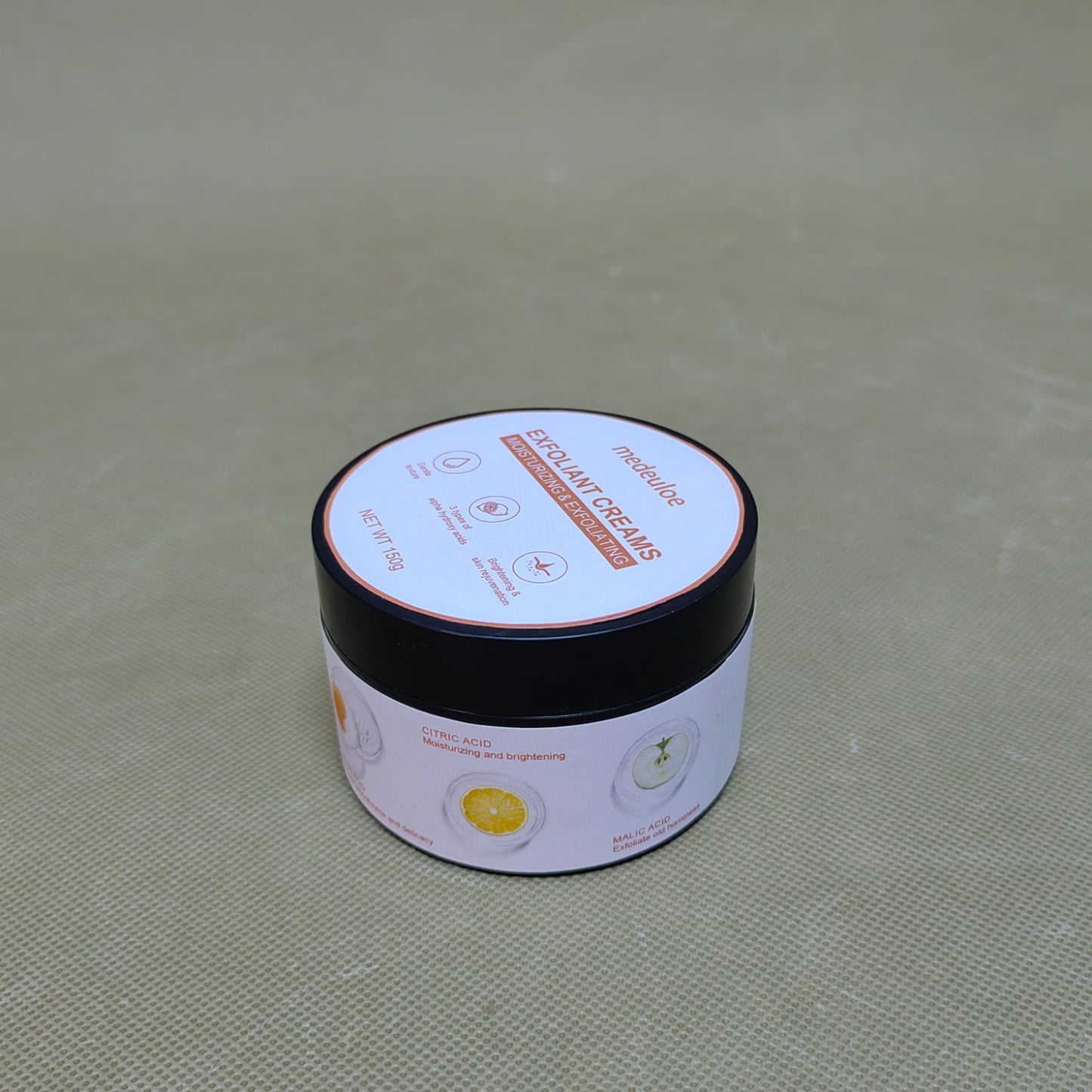 medeuloe  Exfoliant creams,Gently Exfoliates, Refines Skin Texture, Lightweight Cream for All Skin Types