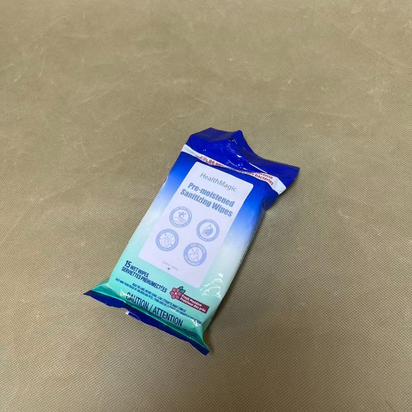 HealthMagic  Sanitizing wipes,-Professional Cleaning Wipe, Multi-Surface,For Kitchen, Restaurant Tables, Glass
