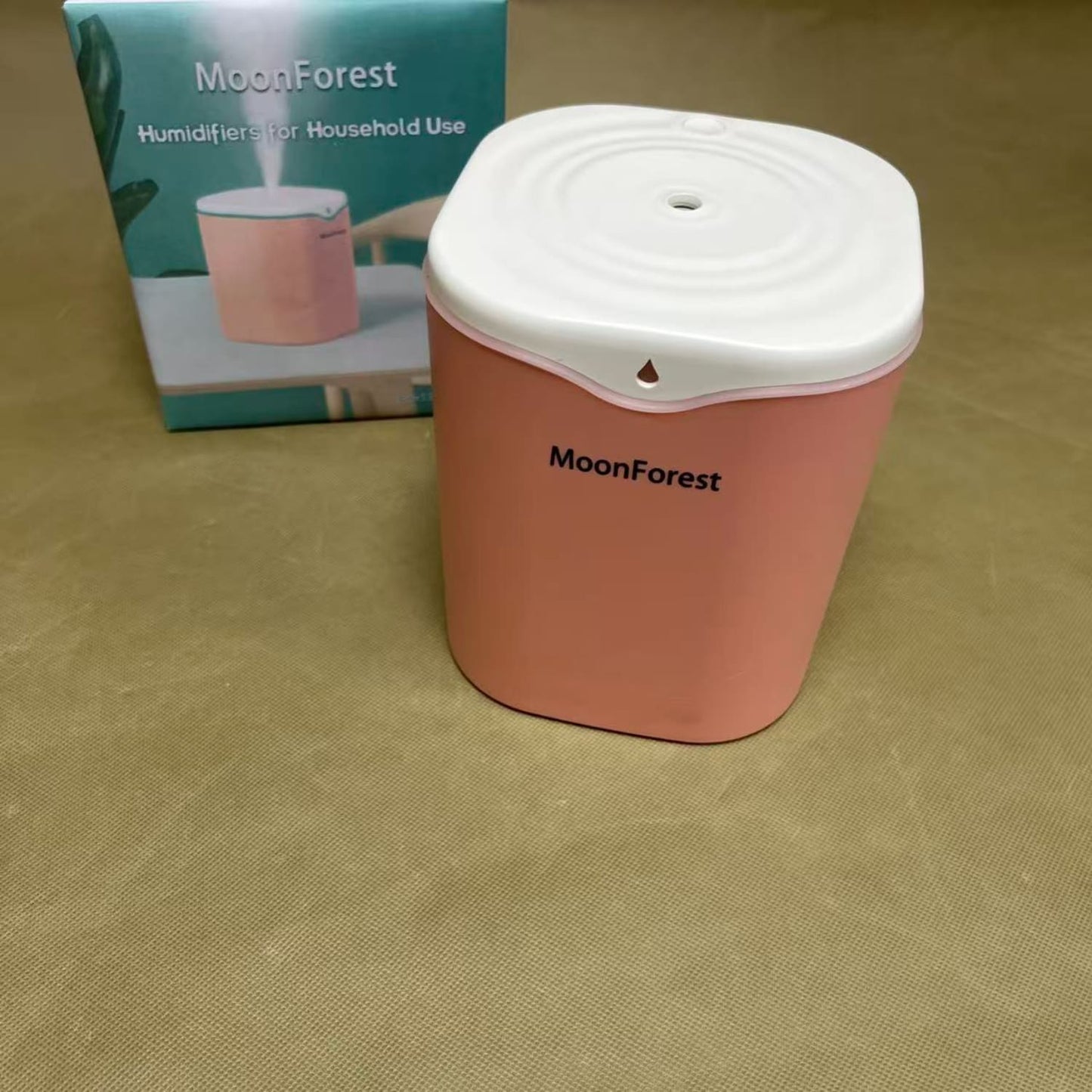 MoonForest  Humidifiers for household purposes, Portable Mini Humidifiers,  Quiet USB Personal Desktop Humidifier, Small Humidifiers