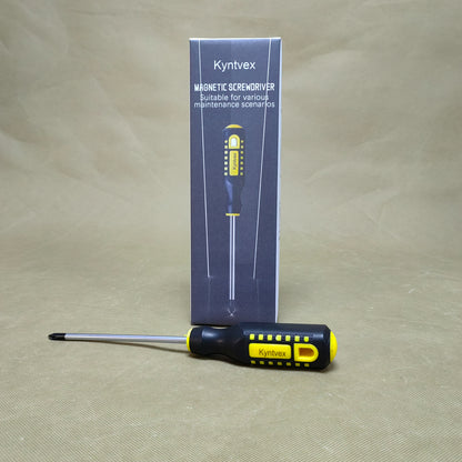 Kyntvex Hand tools, screwdrivers ,Magnetic Screwdriver,Non-slip Handle Screw Driver, for Home, Furniture, Automotive, Garden Use