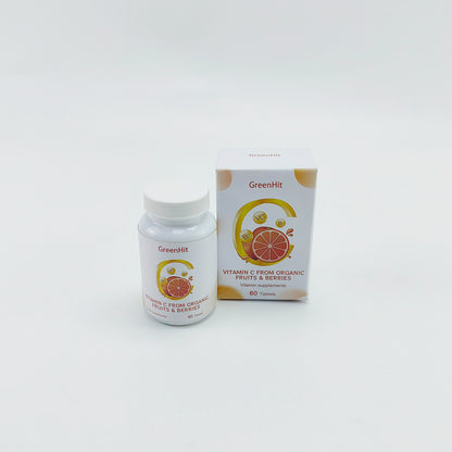 GreenHit   Vitamin supplements, Supports Immune Health, Collagen Formation & Stomach Comfort,Non-GMO & Gluten-Free