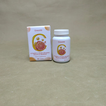 GreenHit   Vitamin supplements, Supports Immune Health, Collagen Formation & Stomach Comfort,Non-GMO & Gluten-Free
