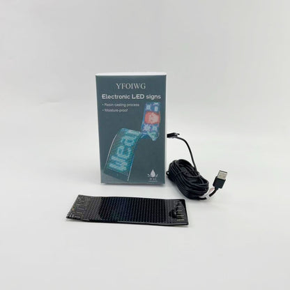 YFOIWG    Electronic LED signs  ,Programmable LED Scrolling Sign ,Perfect for Business Advertising & Car Displays