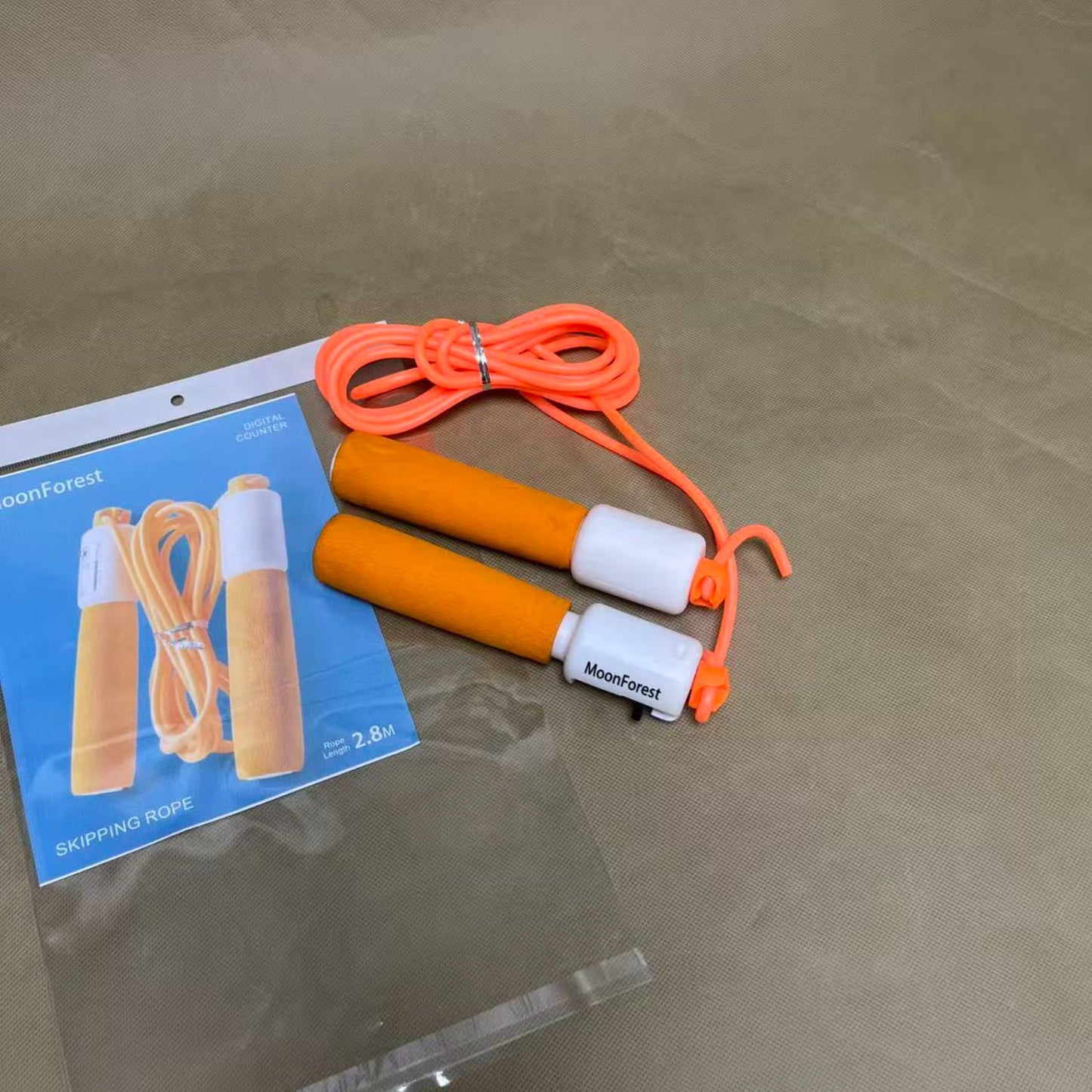 MoonForest  Skipping ropes, Adjustable Digital Counting Jump Rope, Exercise, Workout, Boxing, Gym