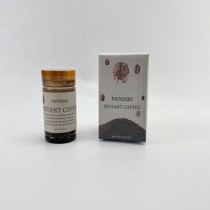 PATIOSIO   Instant coffee,  Dark Roast Coffee,Easy Preparation, Convenient Coffee Instant Format