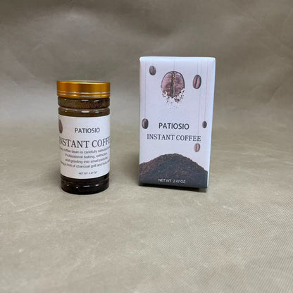 PATIOSIO   Instant coffee,  Dark Roast Coffee,Easy Preparation, Convenient Coffee Instant Format