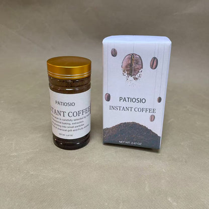 PATIOSIO   Instant coffee,  Dark Roast Coffee,Easy Preparation, Convenient Coffee Instant Format